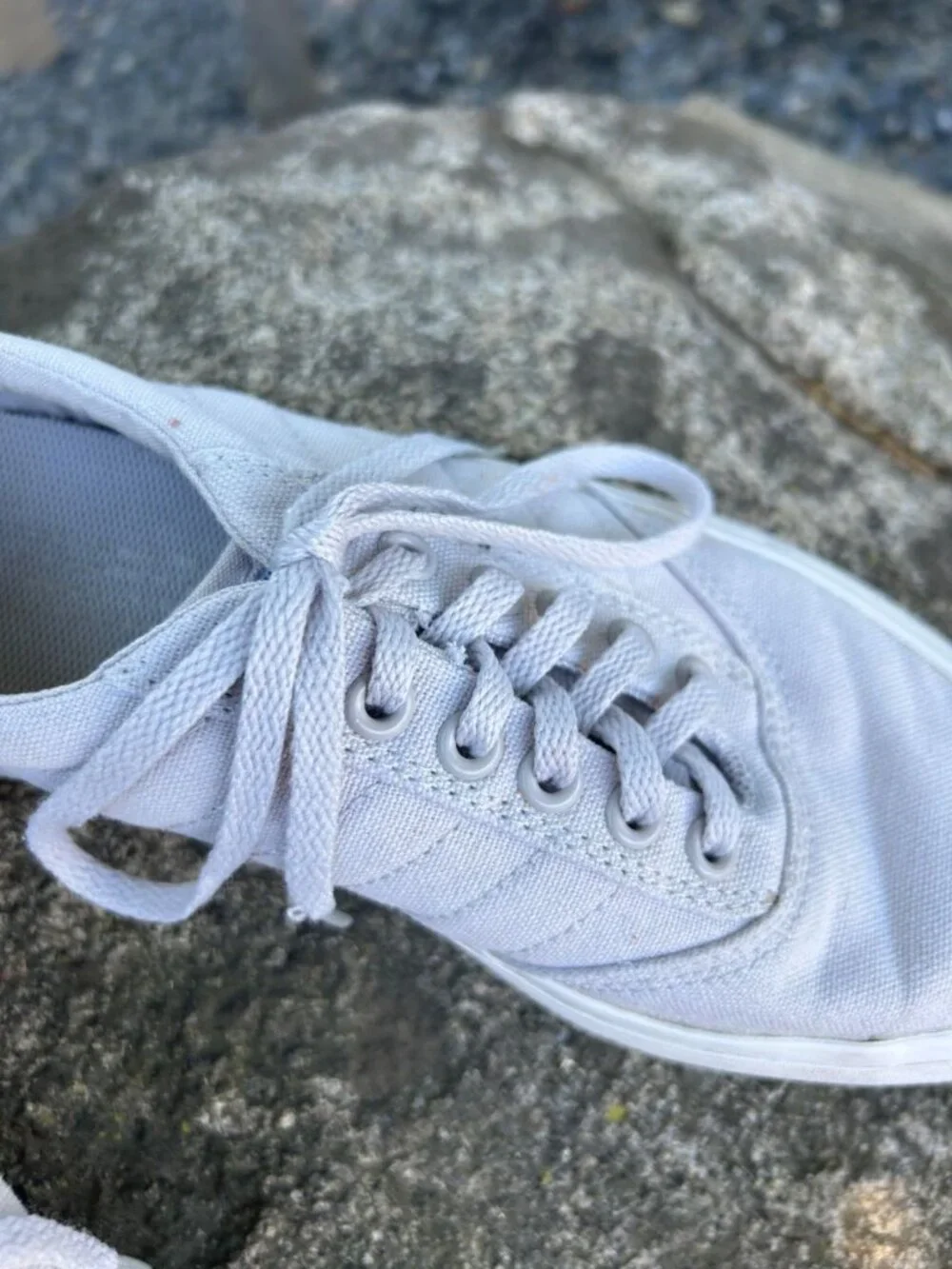 Adidas 3MC Vulc Gray Canvas Skateboarding Shoes Size Men's 8 Women's 9.5